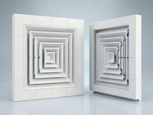 Square Grid Diffuser